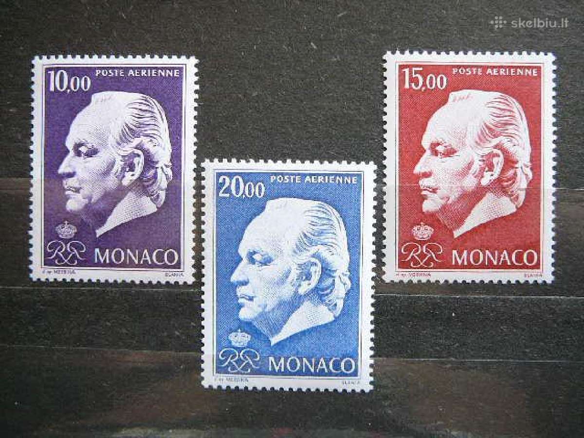 Princas Monakas 1974 Mnh mn1160
