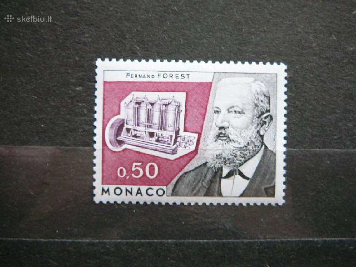 Automobiliai Izymus zmones Monakas 1974 Mnh mn1119
