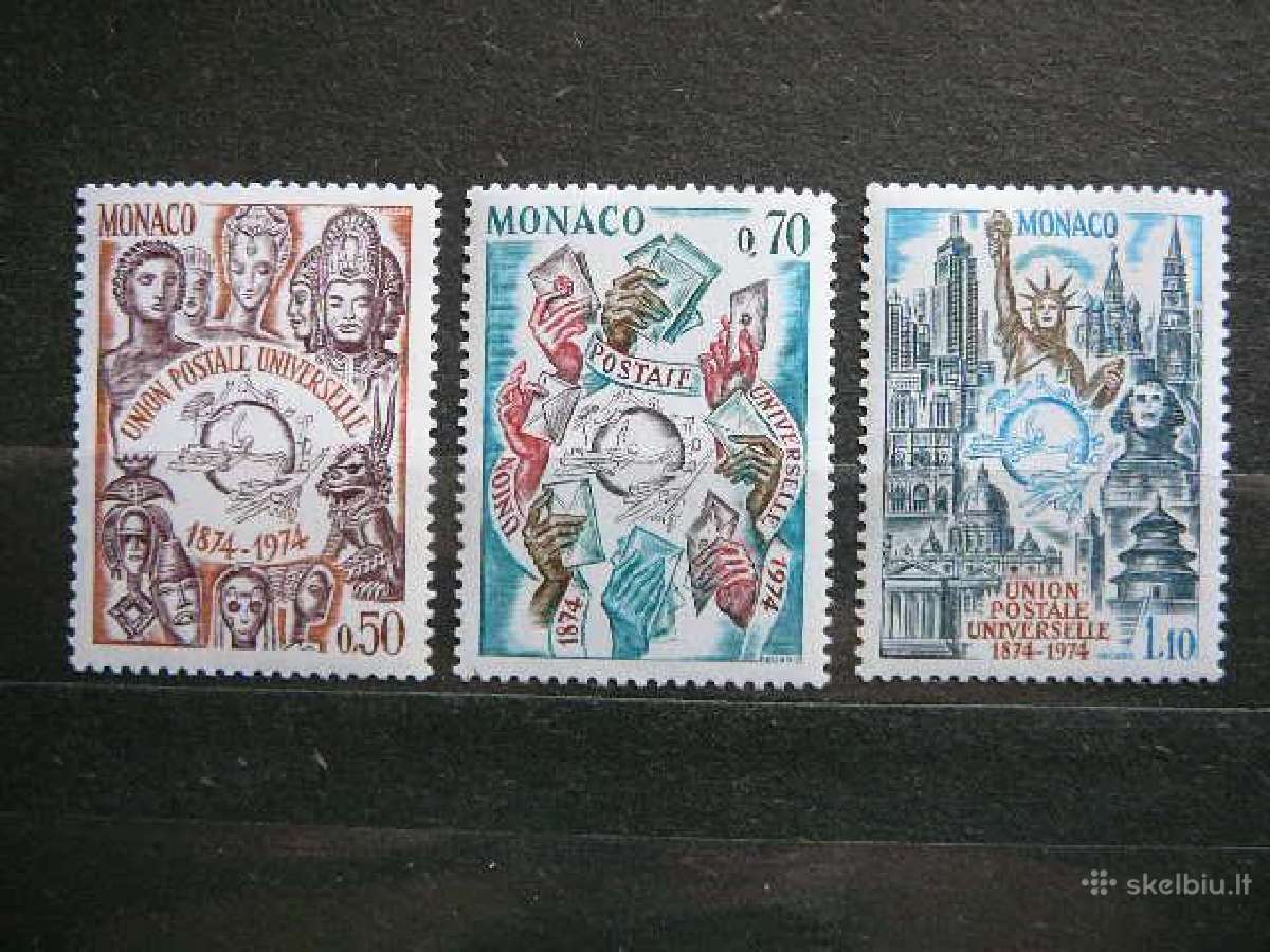 Pasto Sajunga Upu Monakas 1974 Mnh mn1110