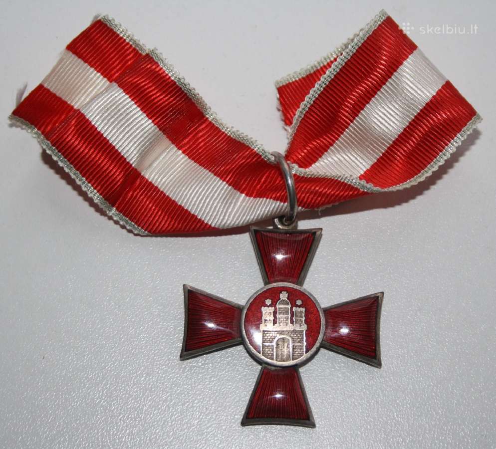 Parduodu Hanzos kryžių 1914 Hamburgo grupė