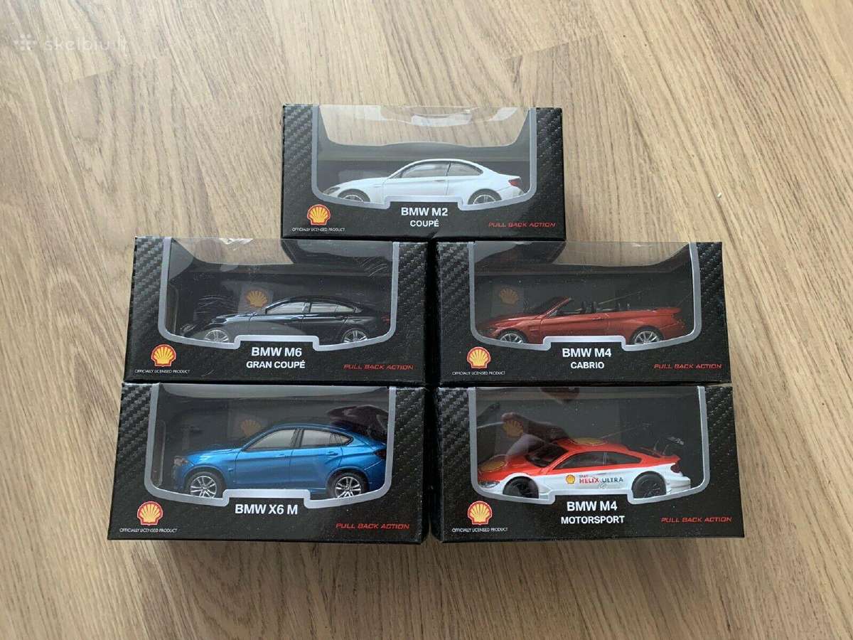 Nauji supakuoti Bmw 1:43 mastelio modeliai