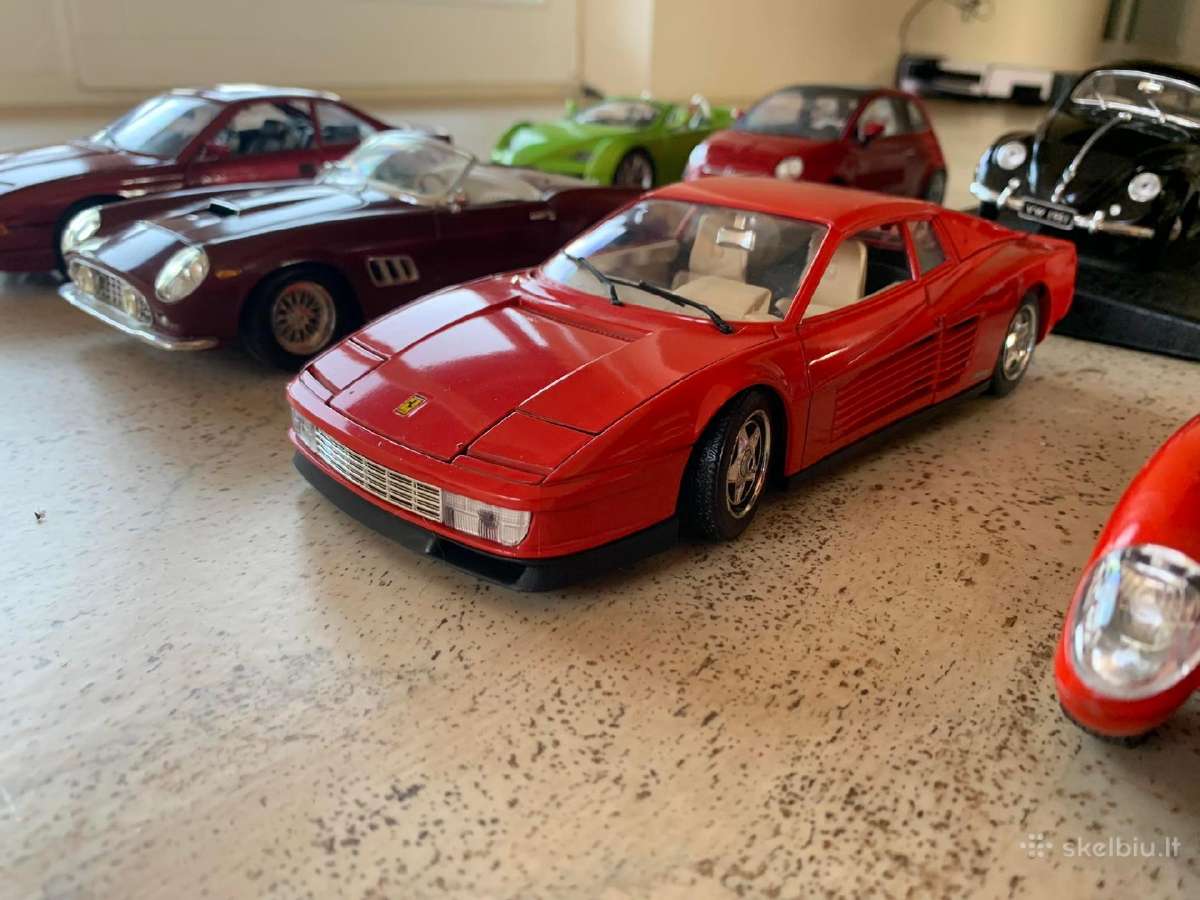 Modeliai 1:18 Bmw Vw Ferrari Porsche Fiat - nuotraukos Nr. 6