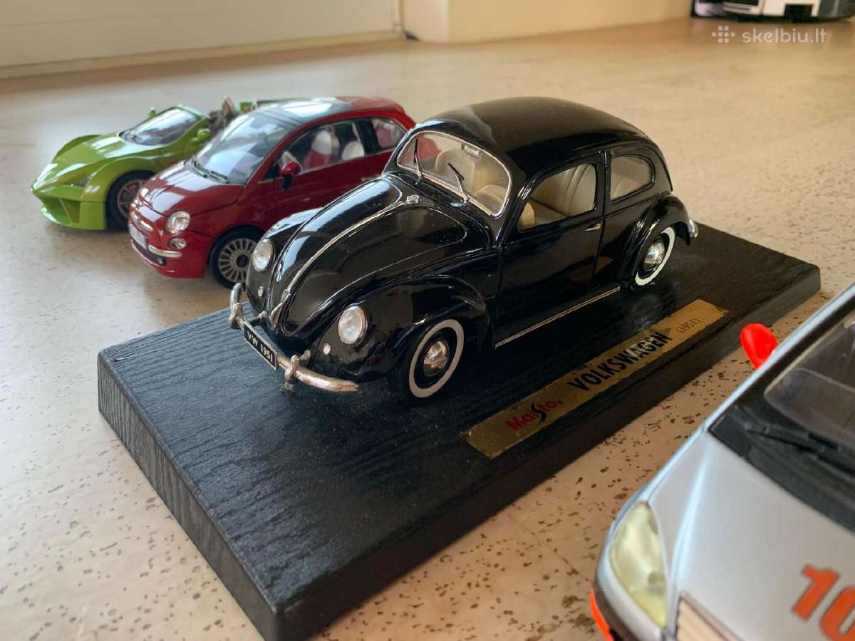 Modeliai 1:18 Bmw Vw Ferrari Porsche Fiat - nuotraukos Nr. 11