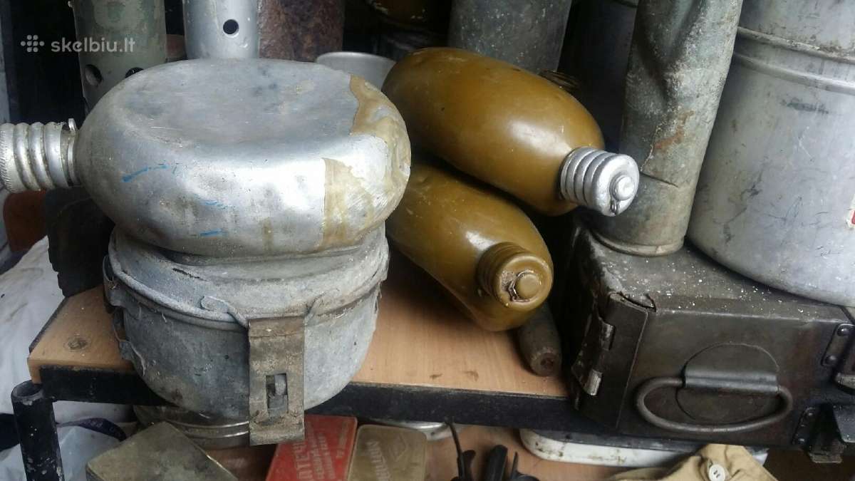 Zibalinis primusas antikvarinis,deze metaline - nuotraukos Nr. 15