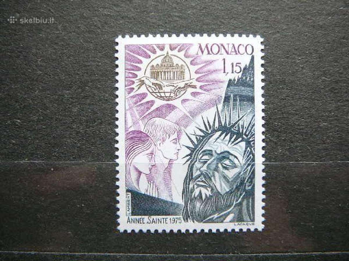 Bazilika Kristus Monakas 1975 Mnh mn1179
