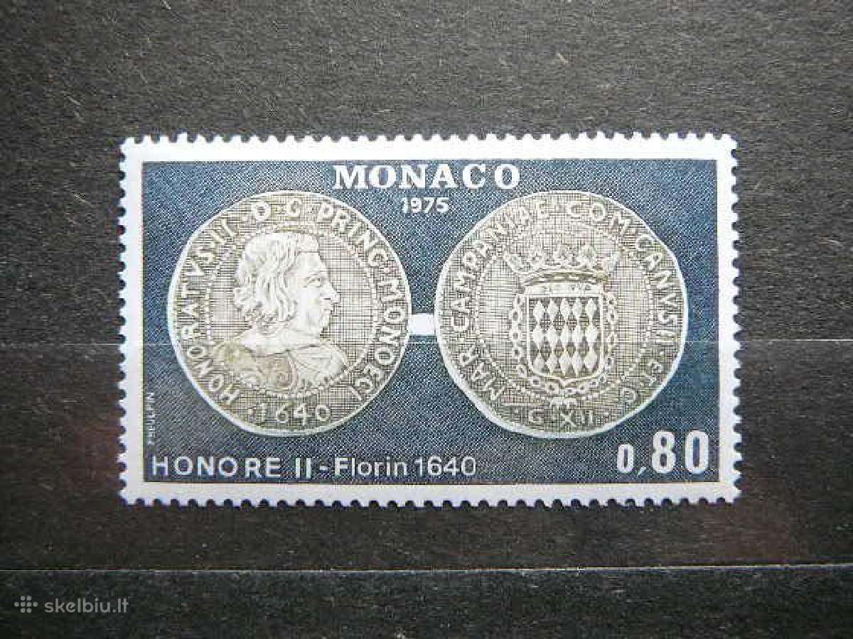 Monetos Pinigai Monakas 1975 Mnh mn1185