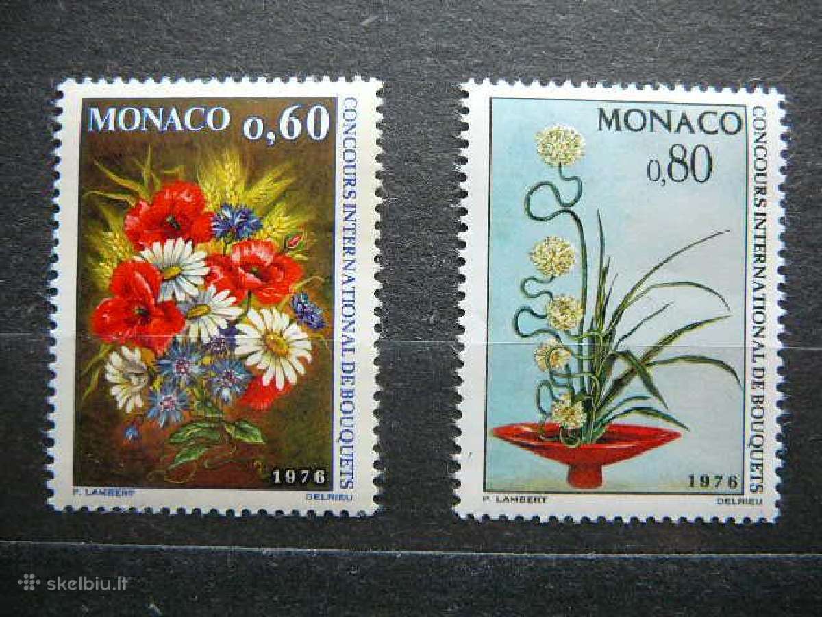 Geles Flora Monakas 1975 Mnh mn1189