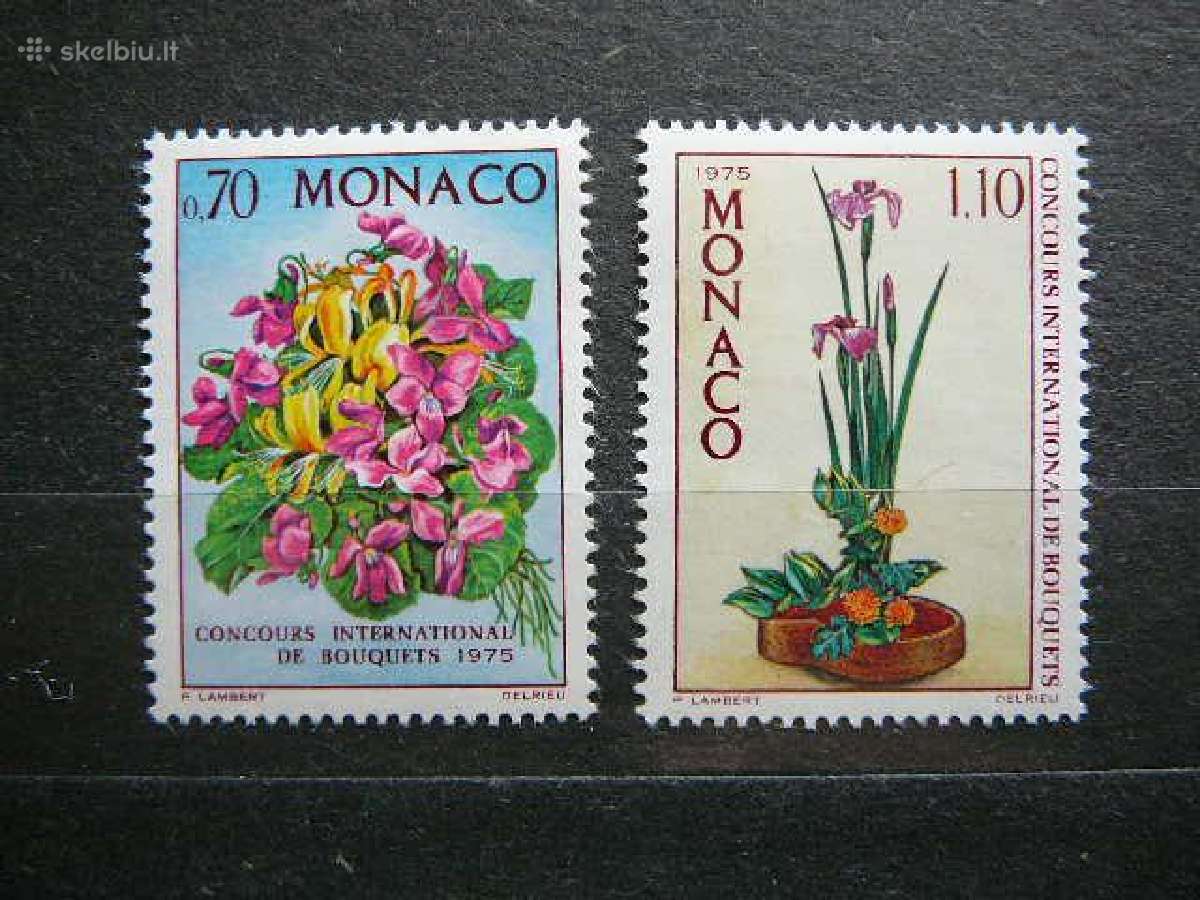 Geles Flora Monakas 1974 Mnh mn1141