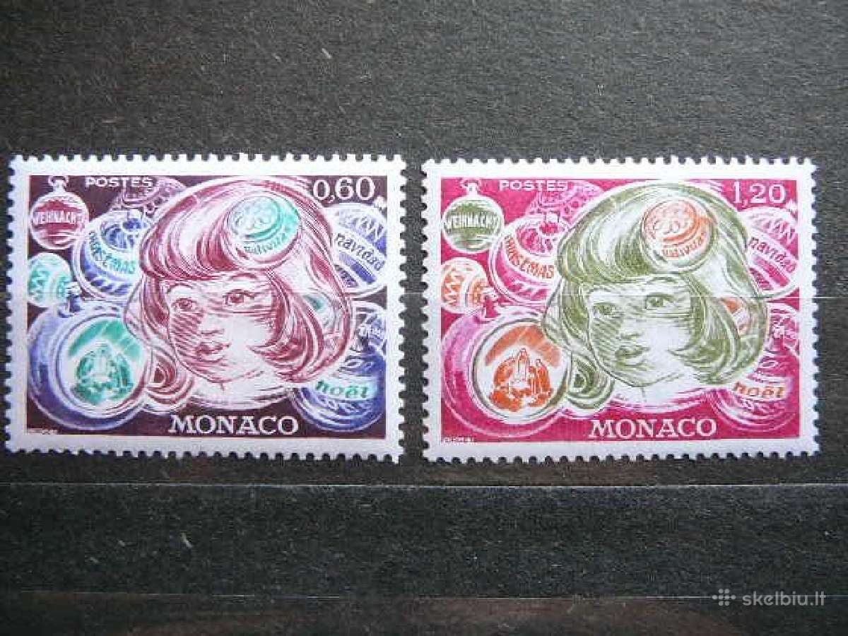Sventos Kaledos Vaikai Monakas 1976 Mnh mn1244