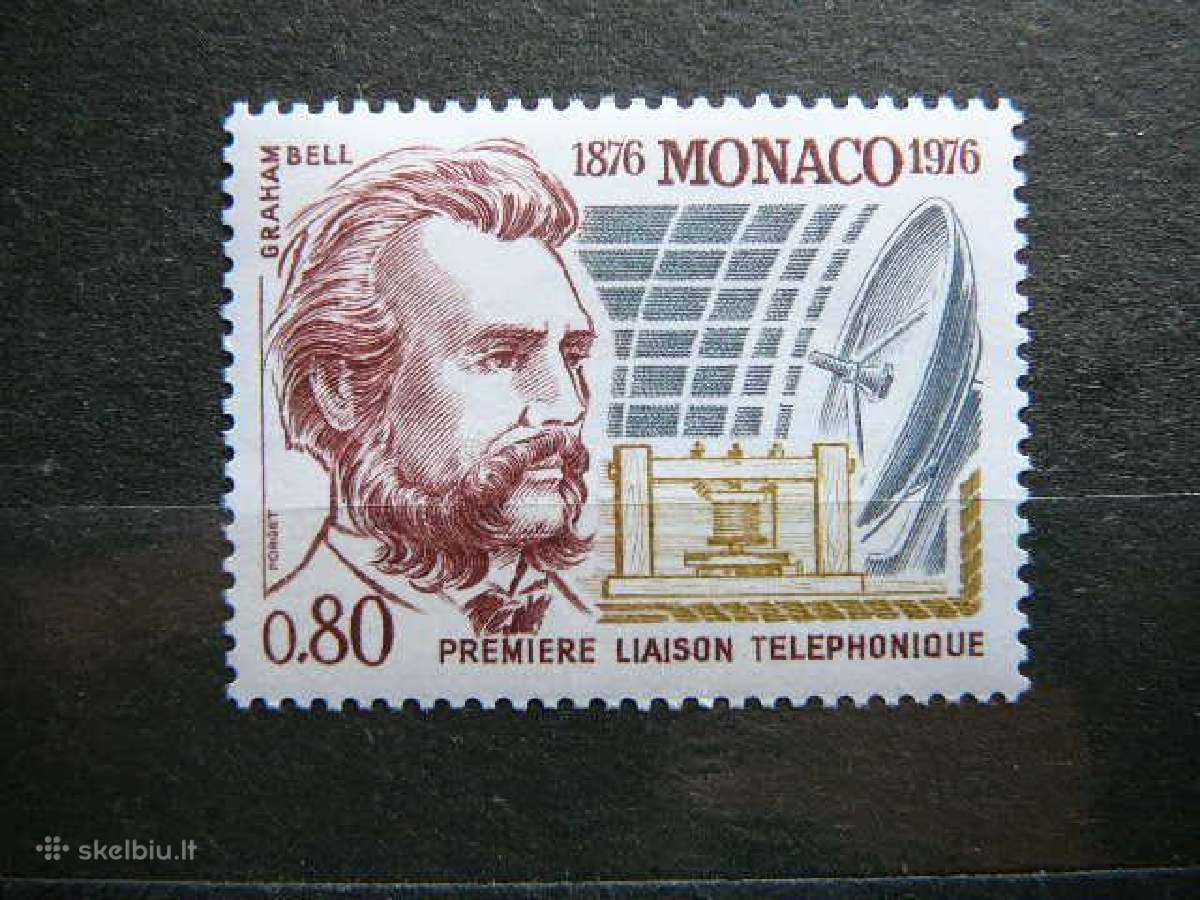 Telefonas Monakas 1976 Mnh mn1221