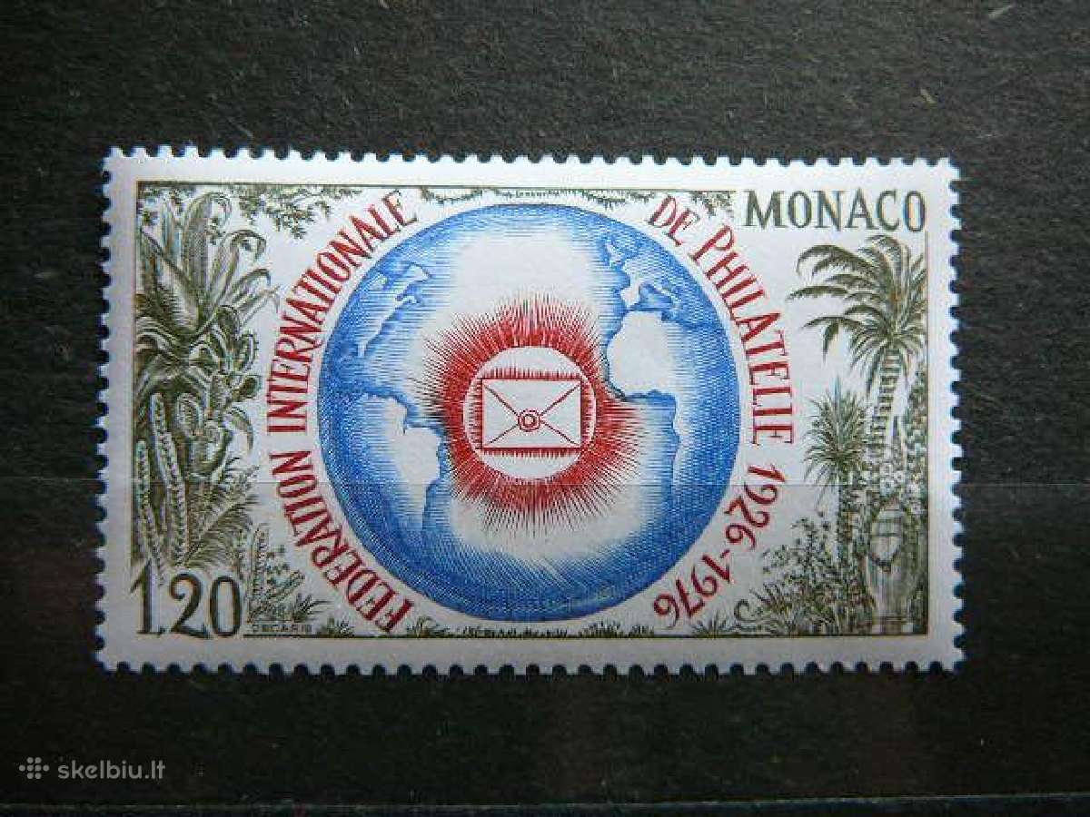 Pastas Monakas 1976 Mnh mn1222