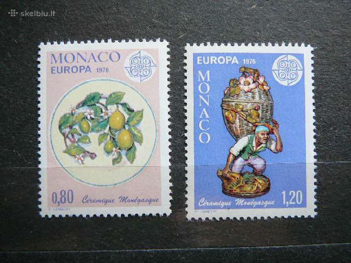 Europa Daile Monakas 1976 Mnh mn1230