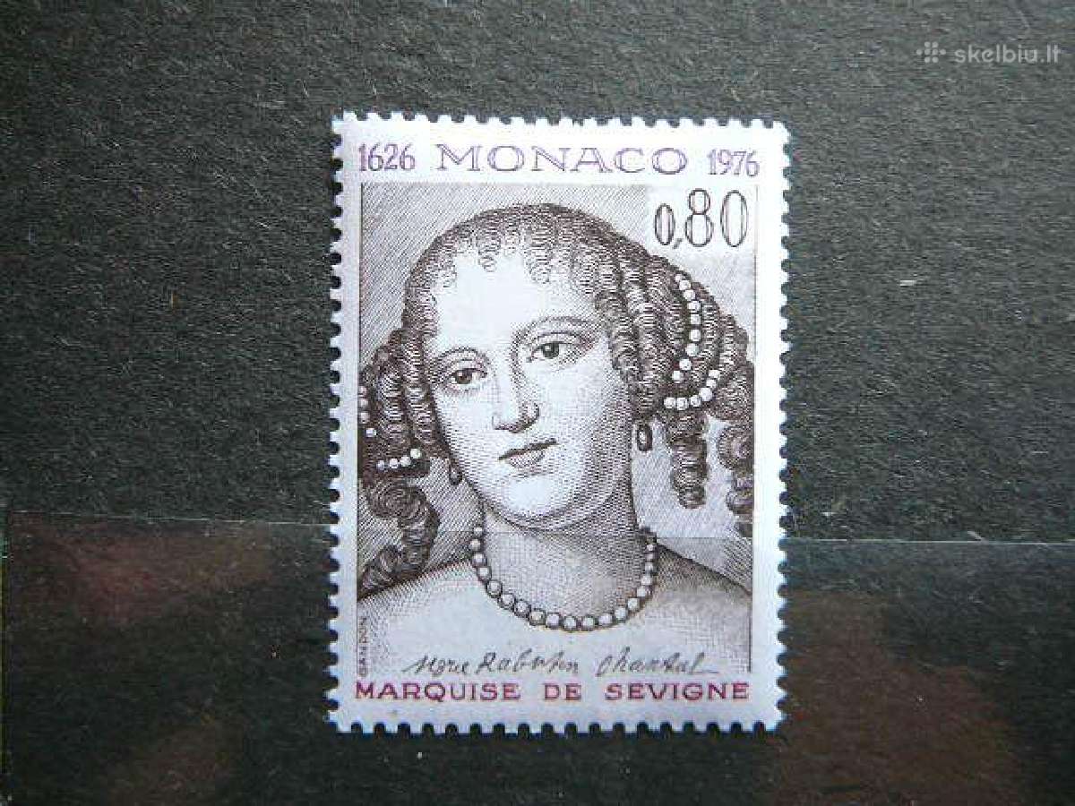 Rasytoja Monakas 1976 Mnh mn1240