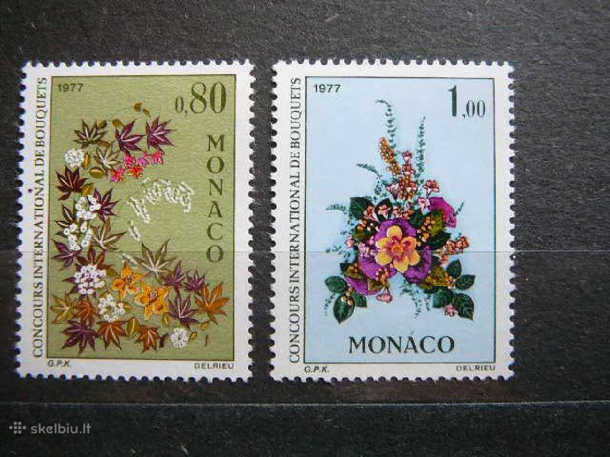 Geles Flora Monakas 1976 Mnh mn1248