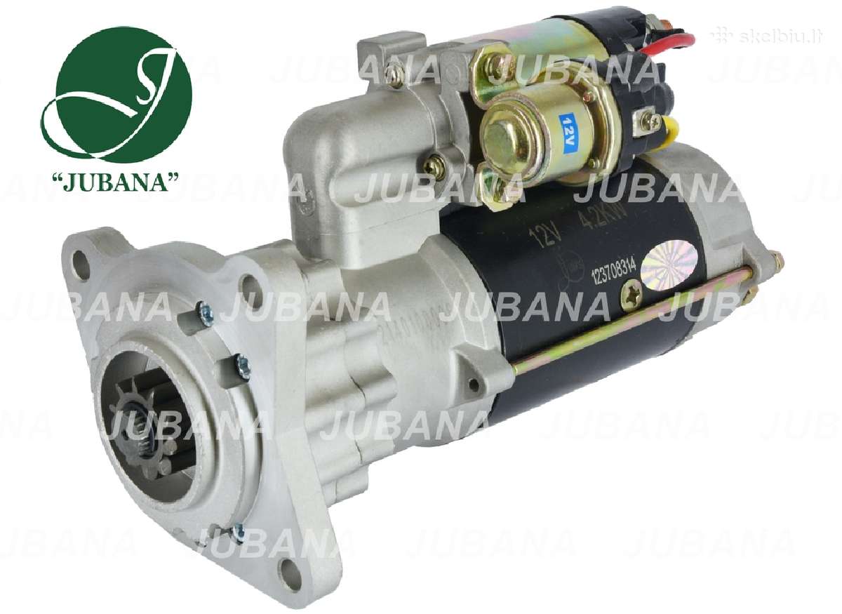 Starteris Case, Ford, New Holland Jubana 123708553 - nuotraukos Nr. 5