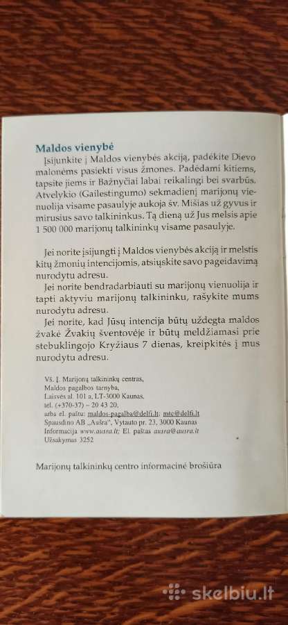 Parduodu knygute"šaukiames Dieviškojo Gailestingum - nuotraukos Nr. 2
