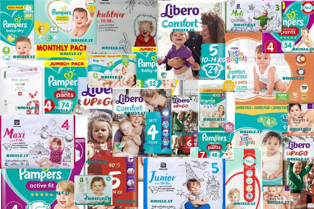 Pampers, Mamia, Lupilu, Little Angel, Libero, Coop - nuotraukos Nr. 17
