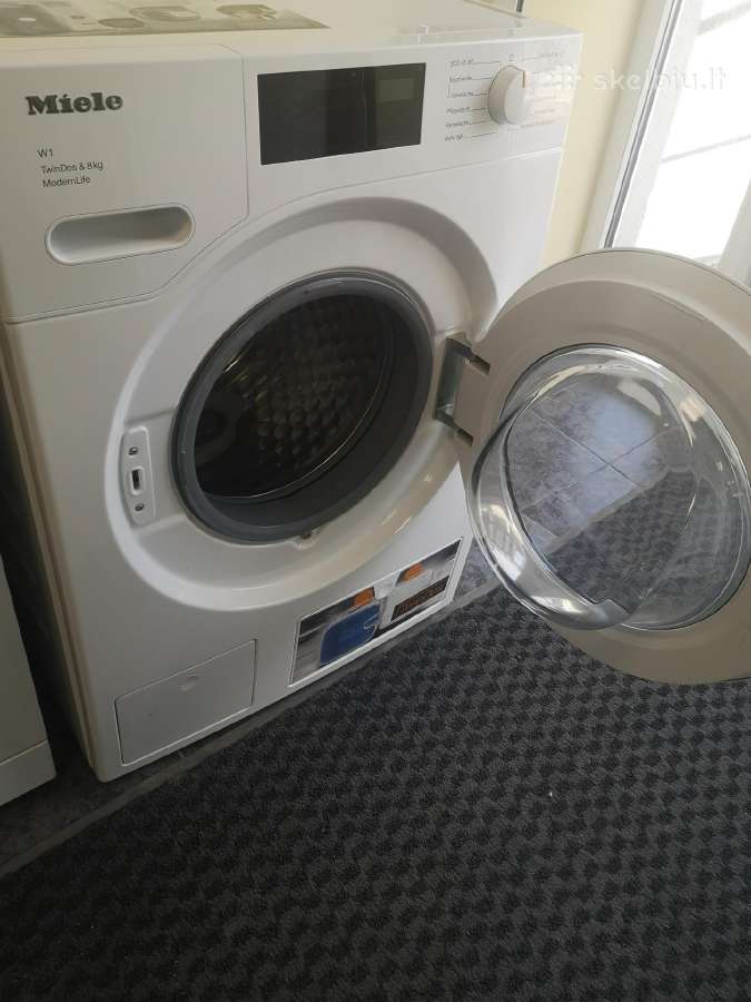 Miele W1 Twindos 8kg skalbimo mašina - nuotraukos Nr. 4