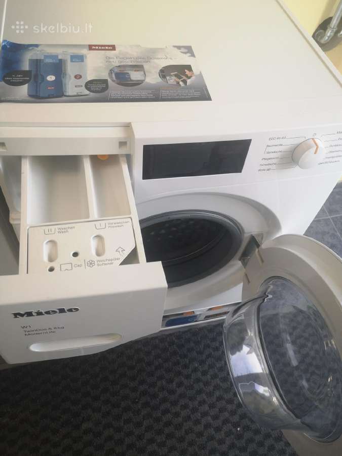 Miele W1 Twindos 8kg skalbimo mašina - nuotraukos Nr. 5