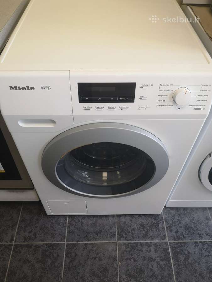 Miele W1 skalbimo mašina - nuotraukos Nr. 2