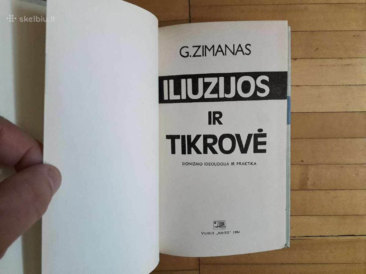 G. Zimanas "Iliuzijos ir tikrovė" kn. apie sionizm - nuotraukos Nr. 2