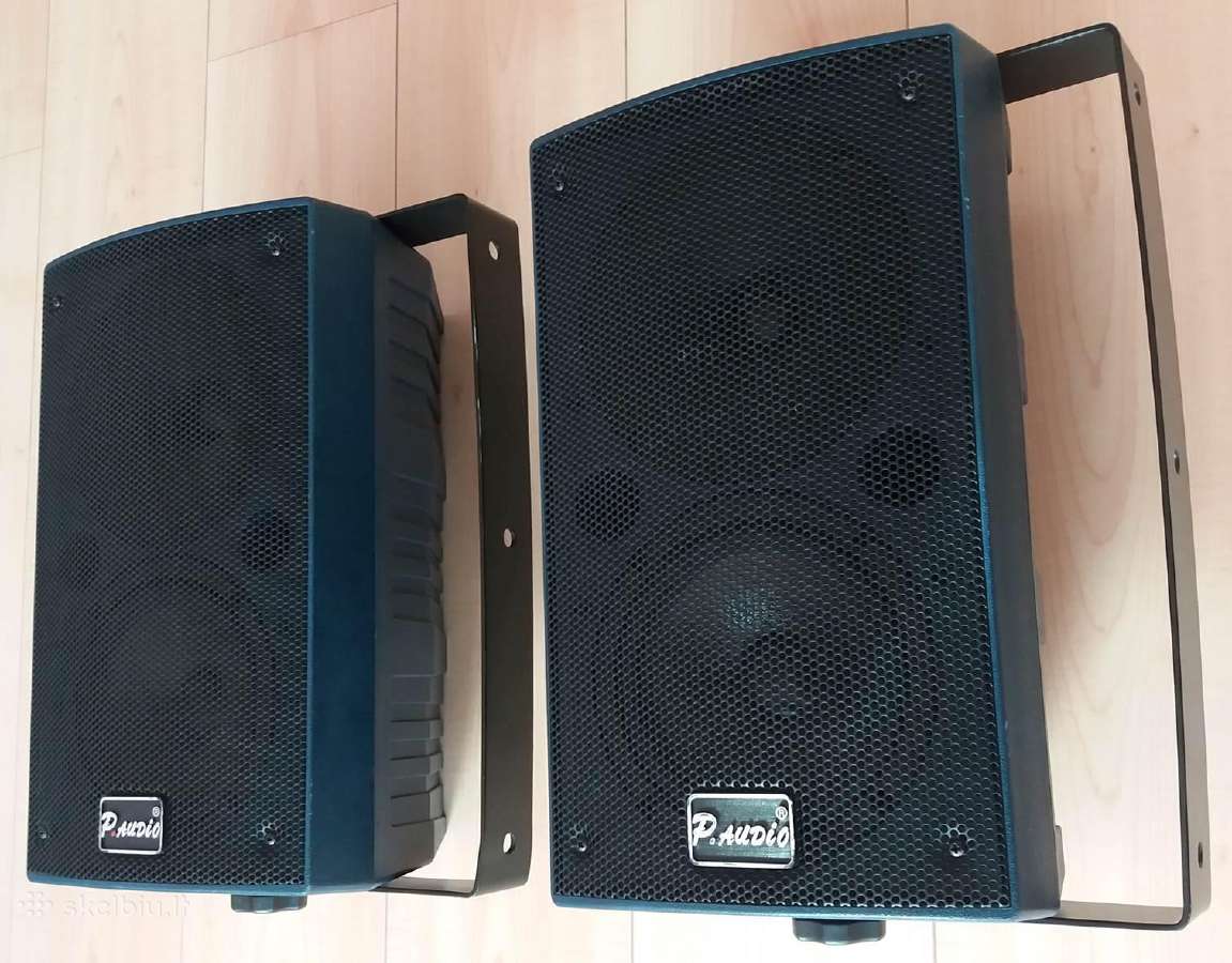 P Audio 100f kolonėlės, jokių priedų nėra - nuotraukos Nr. 3