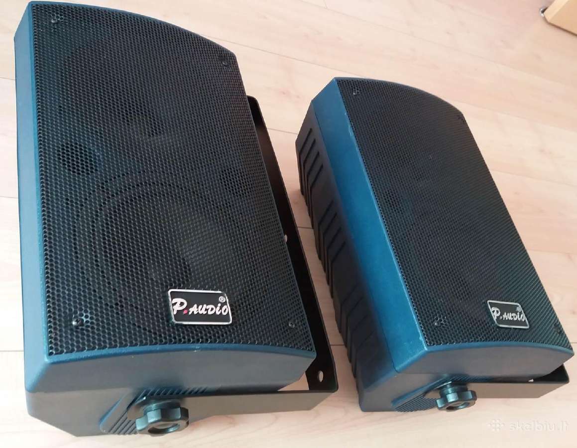 P Audio 100f kolonėlės, jokių priedų nėra - nuotraukos Nr. 5