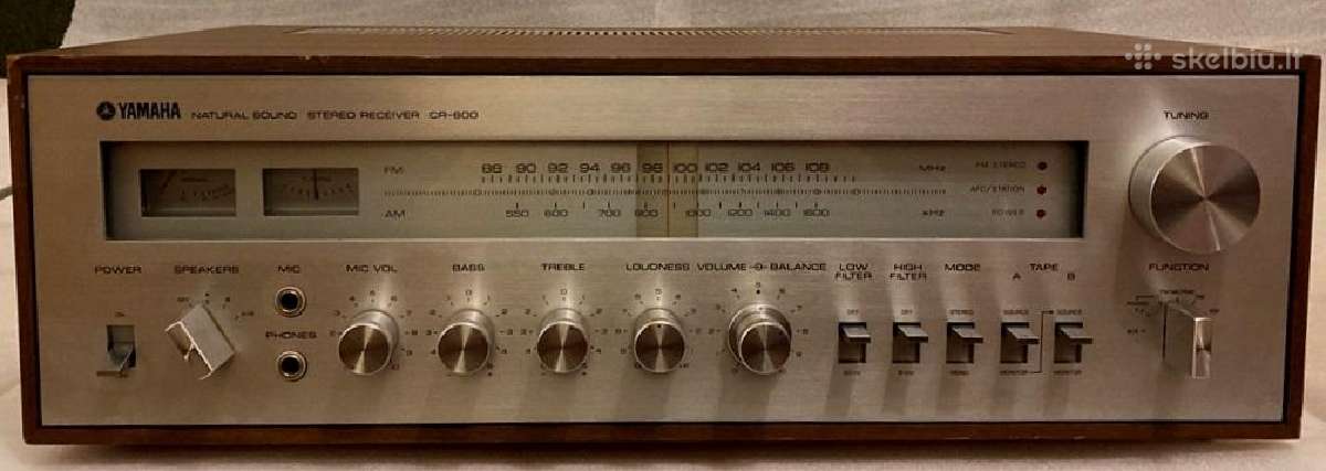 Natural Sound Stereo Receiver Yamaha - nuotraukos Nr. 5