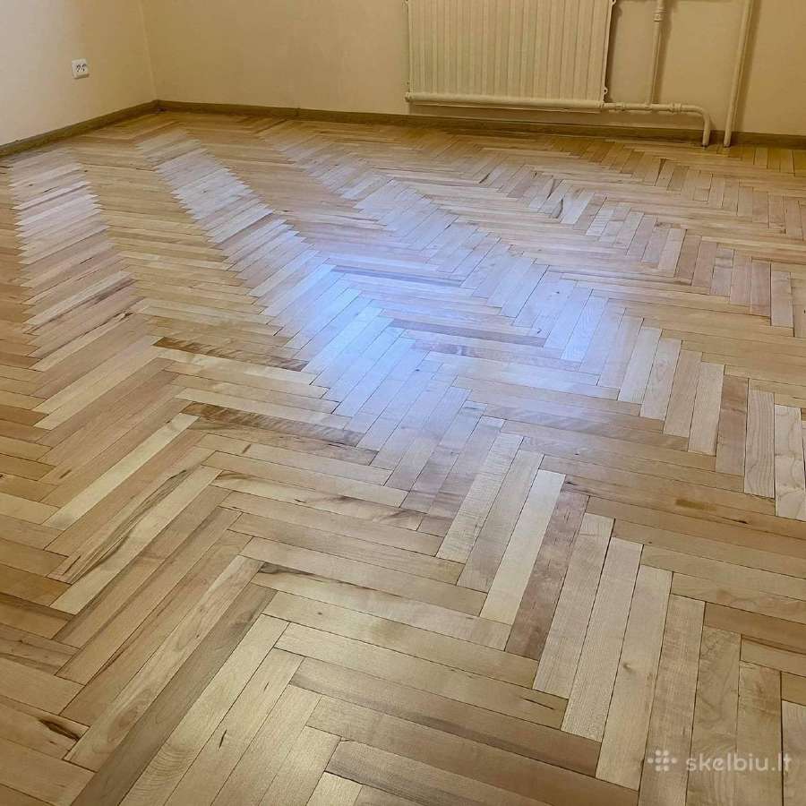 Parketo atnaujinimas!dažytų grindų restauravimas. - nuotraukos Nr. 11