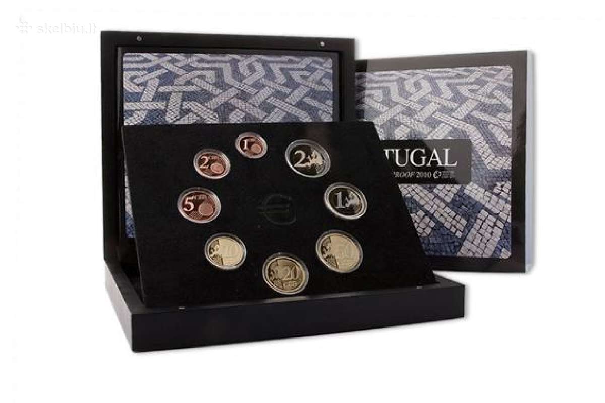Portugalija 2009 Euro Monetų Proof Rinkinys - nuotraukos Nr. 2