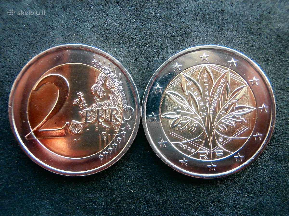 Prancūzijos Euro monetos - nuotraukos Nr. 2