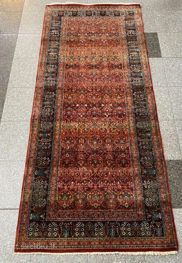 100% Vilnonis kilimas Agakhan. 2,87x1,17m