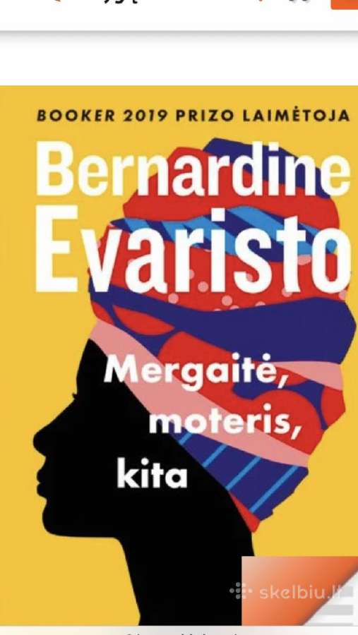 Parduodu B. Evaristo knygą Mergaitė, moteris ,kita - nuotraukos Nr. 2