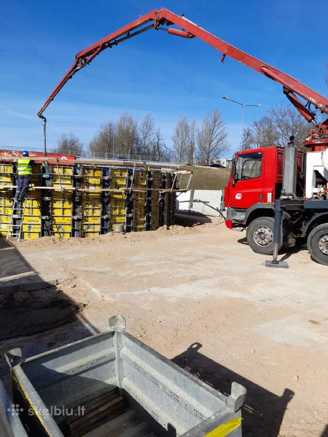 Betono siurblio paslaugos, Cfa polių gręžimas - nuotraukos Nr. 22