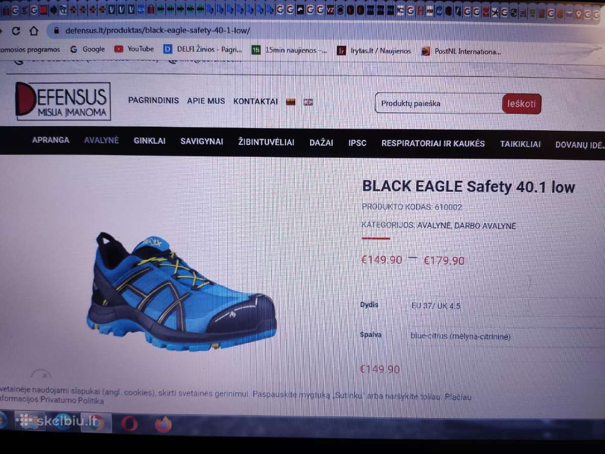 Goretex žygio darbo batai - nuotraukos Nr. 12