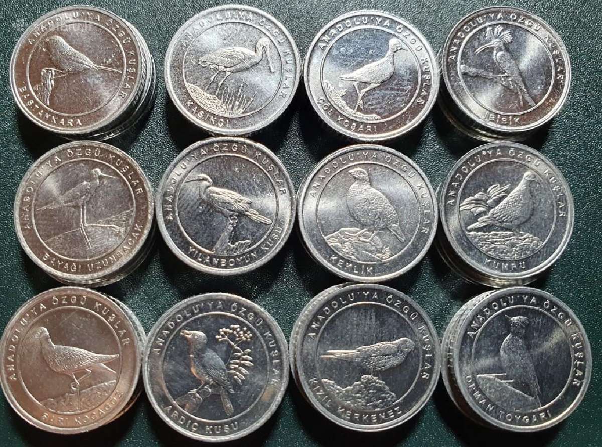 Turkija 1x12 vnt kurušai, 2020 Mažosios Azijos pau