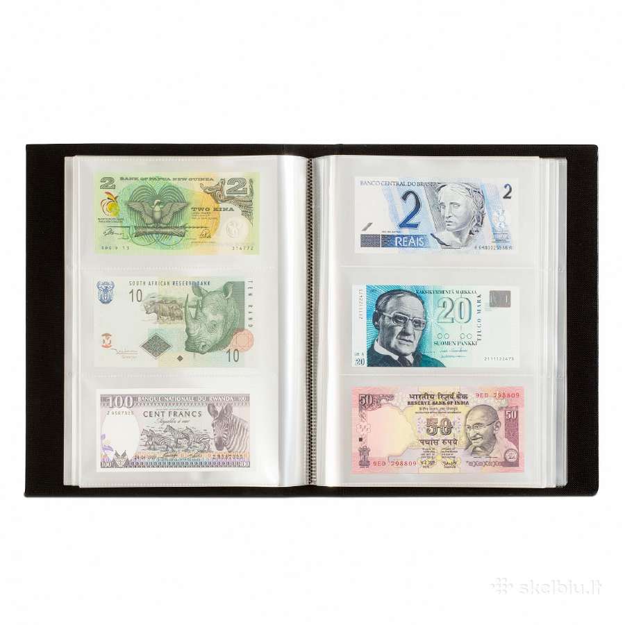 Leuchtturm įmautės ir albumai banknotams - nuotraukos Nr. 7