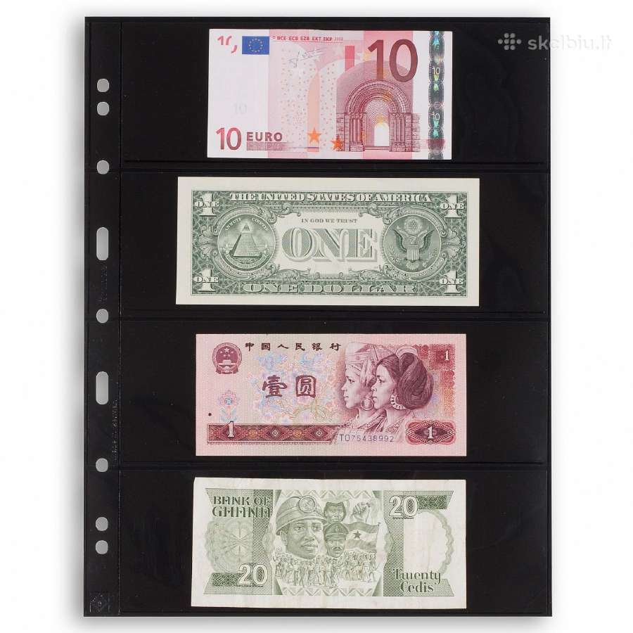 Leuchtturm įmautės ir albumai banknotams - nuotraukos Nr. 17