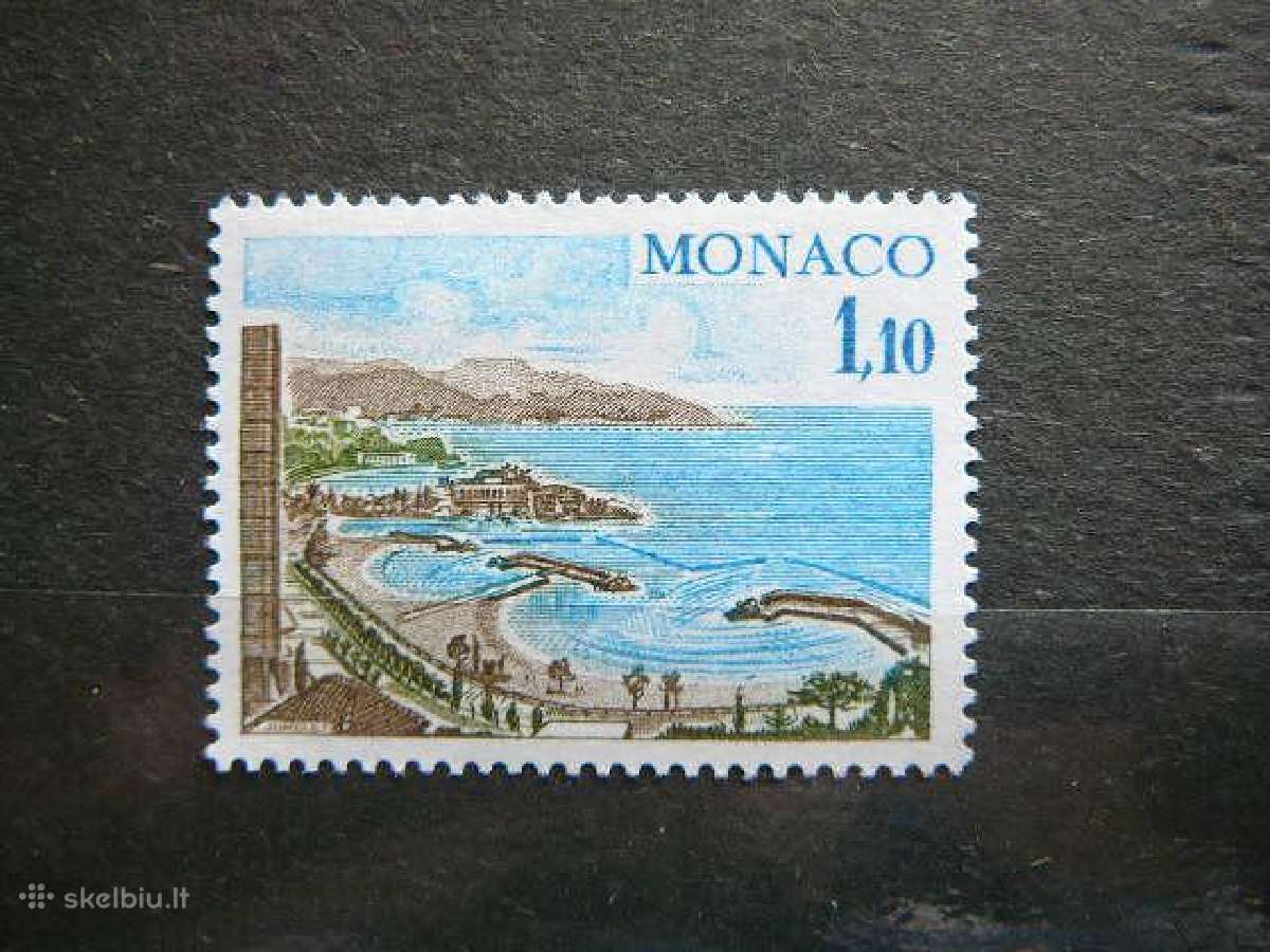Jura Monte Karlo Monakas 1977 Mnh mn1255