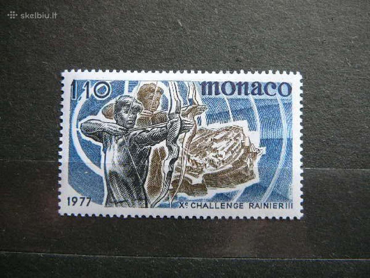 Saudymas is lanko Monakas 1977 Mnh mn1267