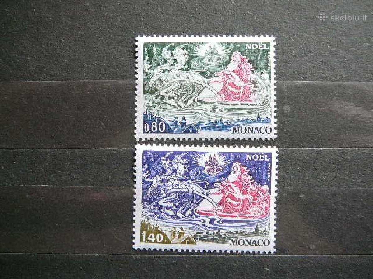 Sventos Kaledos Monakas 1977 Mnh mn1288