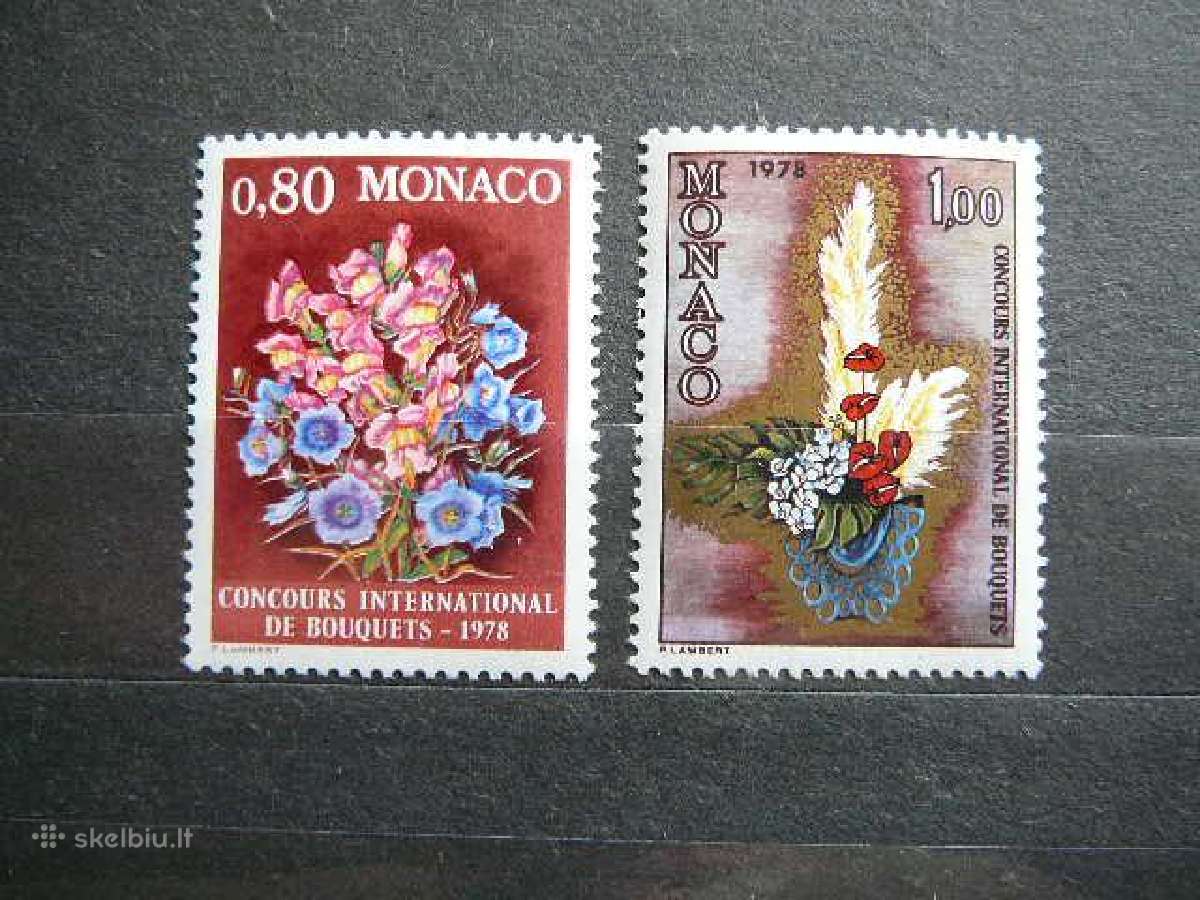 Geles Flora Monakas 1977 Mnh mn1290