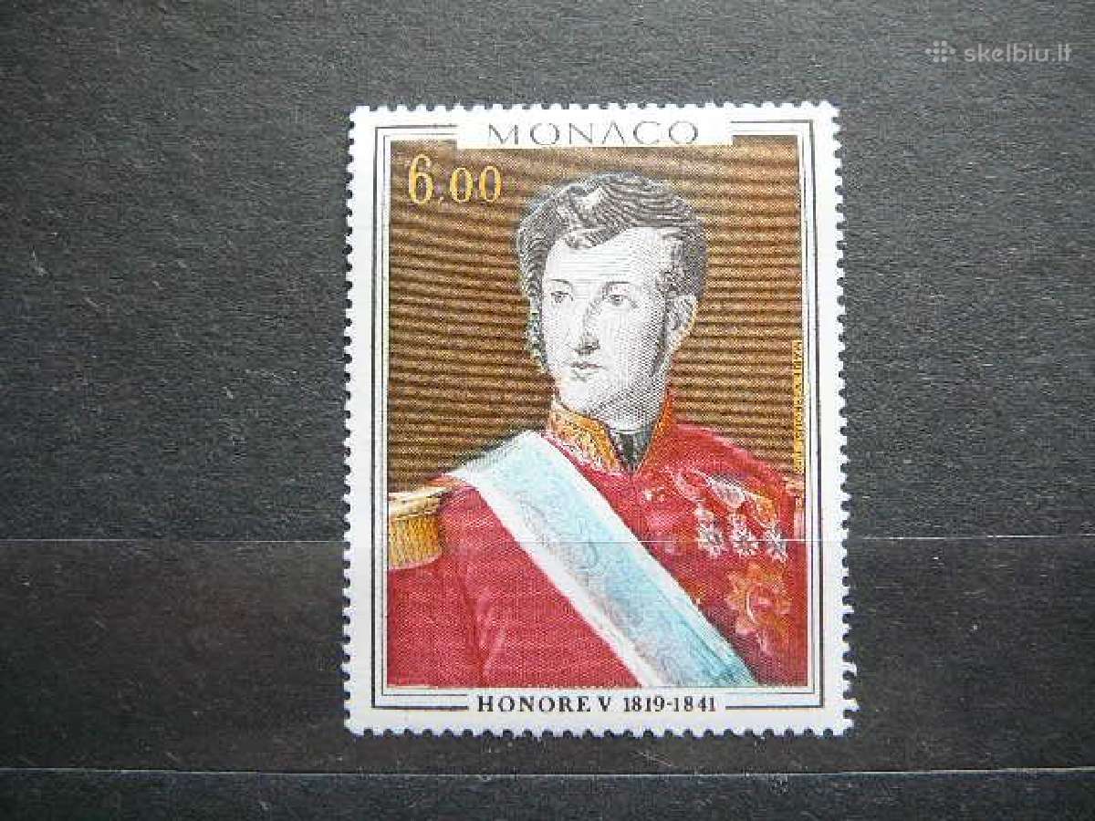 Daile Monakas 1977 Mnh mn1299