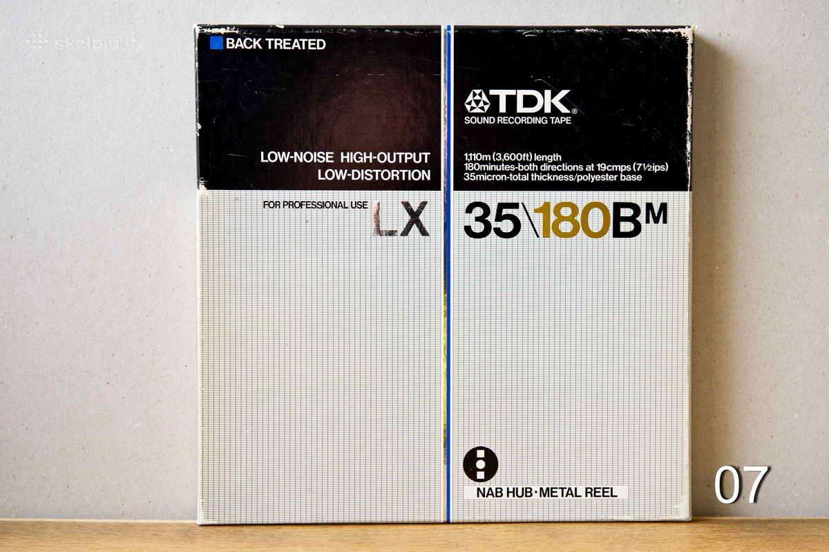 Magnetofono juostos Tdk Agfa Revox Maxell - nuotraukos Nr. 16
