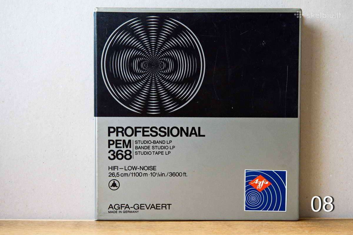 Magnetofono juostos Tdk Agfa Revox Maxell - nuotraukos Nr. 19