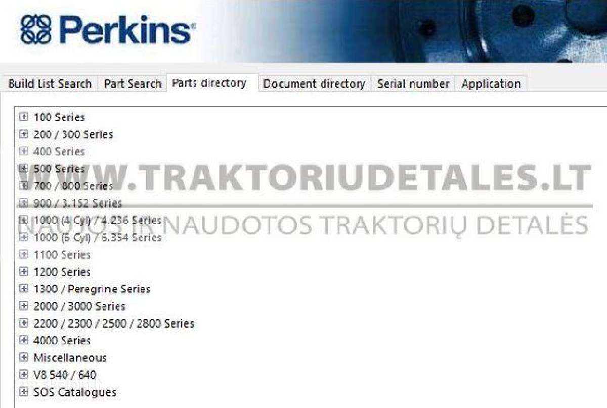 Perkins dalys, Perkins detalės, - nuotraukos Nr. 2