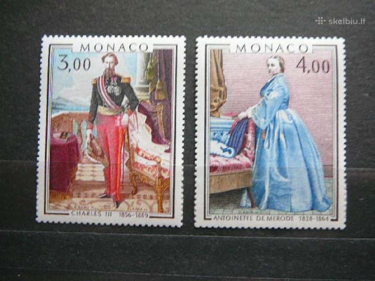 Daile Paveikslai Monakas 1979 Mnh mn1390