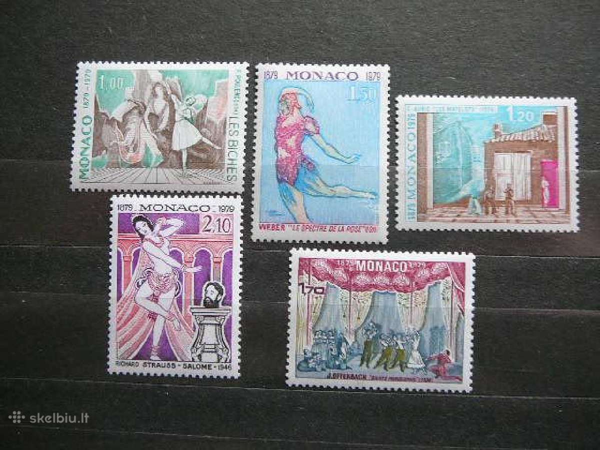 Opera Monakas 1979 Mnh mn1384