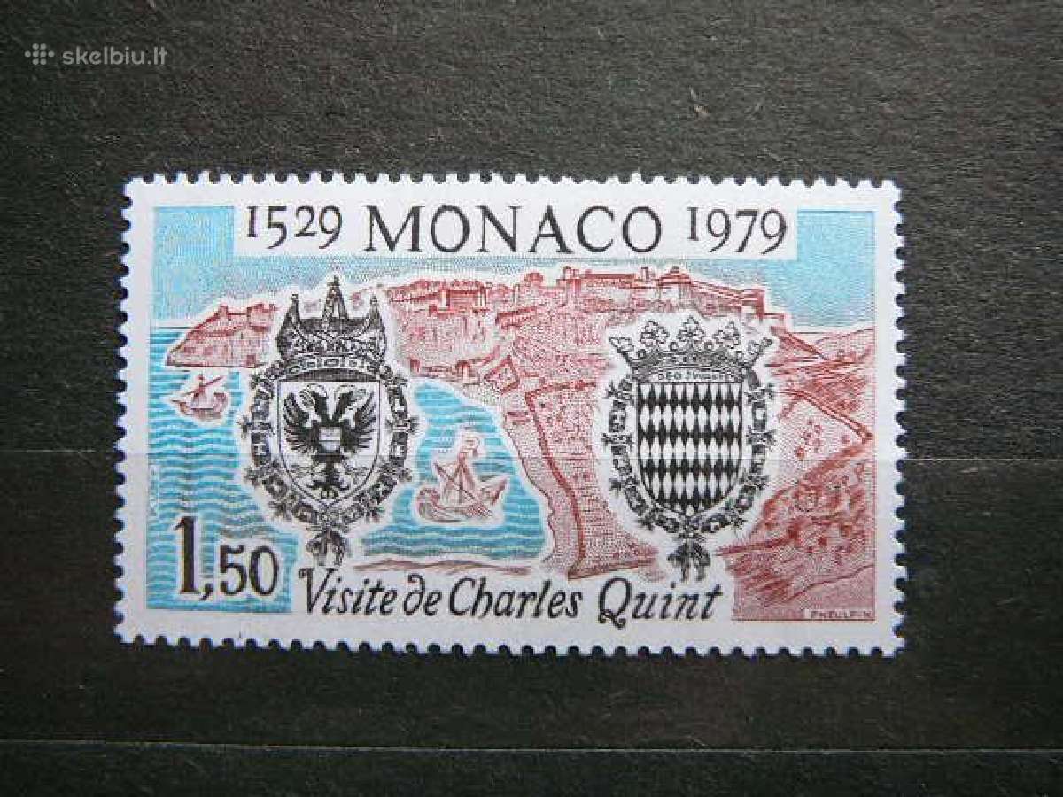 Herbai Monakas 1979 Mnh mn1400