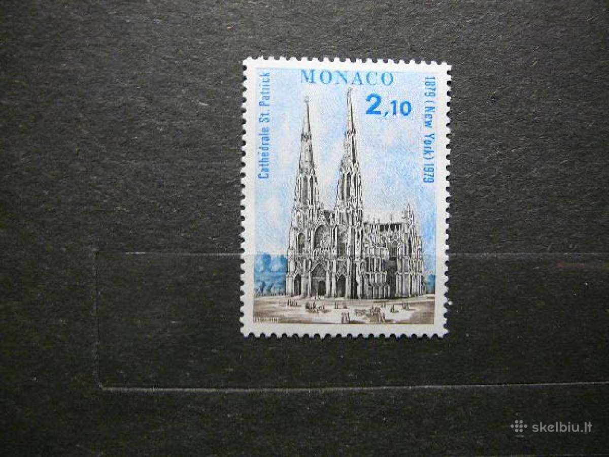Katedra Niujorke Monakas 1979 Mnh mn1398